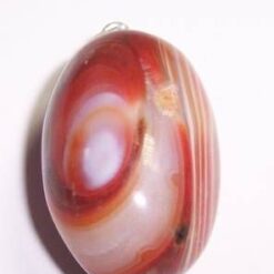 Pandantiv din agat in formaovala pentru abundenta unicat !