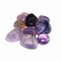 Set de 9 cristale de ametist, in stare naturala