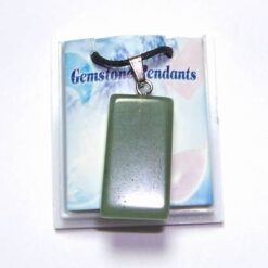 Pandantiv unisex cu cifra 8, din cristal fluorit, pe siret