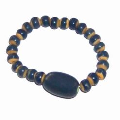 Bratarape elastic cu cristale tip cuart roz