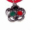Talisman din metal nobil cu trei cristale