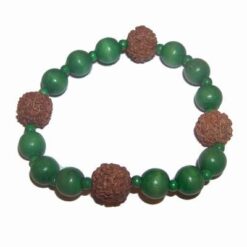 Bratara cu Rudraksha si Ochiul lui Horus