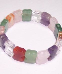 Bratara din mai multe cristal pe elastic - Model unicat
