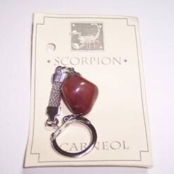 Colier din aventurin si carneol, cu inchizatoare din argint