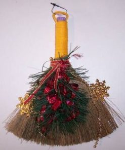 Ingerul Craciunului din ceramica pictata