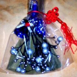 Cristal de calcedonie blu
