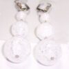 Cercei tip cristal de stanca - model unicat !