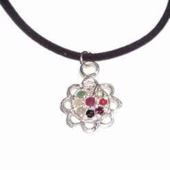 Bratara cu  Bagua din jasp si perle, pe elastic