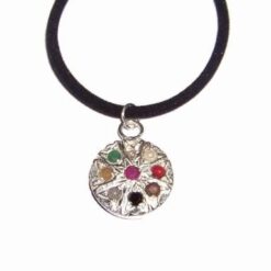 Bratara cu  Bagua din jasp si perle, pe elastic