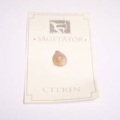 Pandantiv din cristal de stanca, in forma de inima