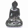 Buddha Milostivul de culoare neagra din rasina