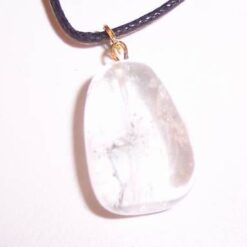 Pandantiv din cristal de stanca, in forma de inima