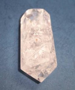 Bagheta din cristal de stanca pentru Reiki 2 varfuri
