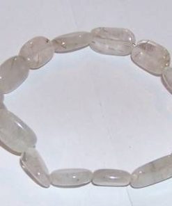 Bratara din cristal de stanca, pe elastic, piatra mica