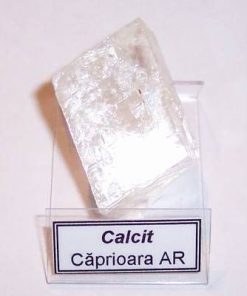 Calcit pe suport din plastic