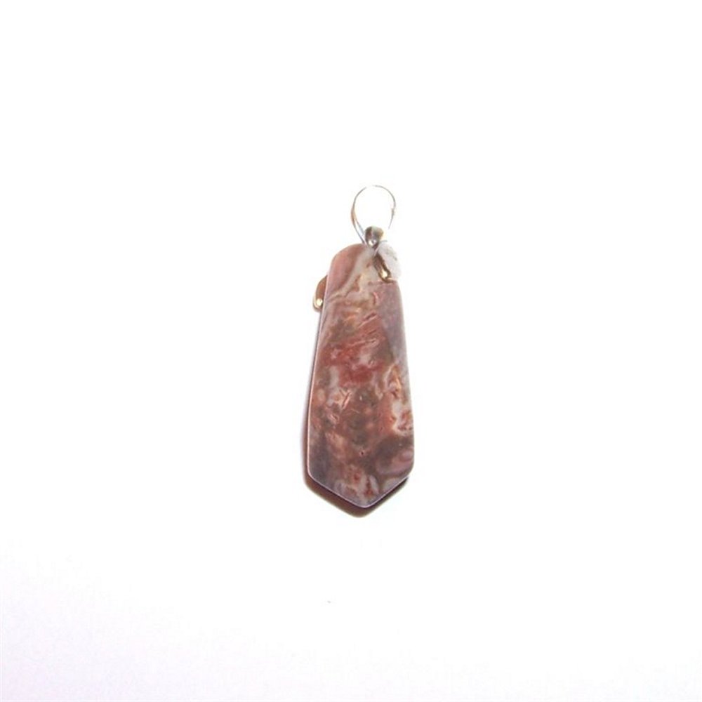 Pandantiv din cristal de jasp striat, recompus Pandantiv din cristal de jasp striat, recompus
