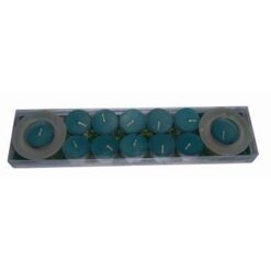 Set de lumanari Feng Shui de culoare vernil