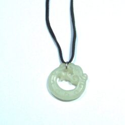 Talisman din jad cu dragon de protectie