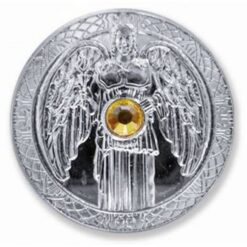 Moneda ingerului Jophiel, placata cu argint