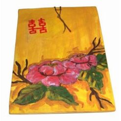 Tablou din ceramica lucrat manual - bujori