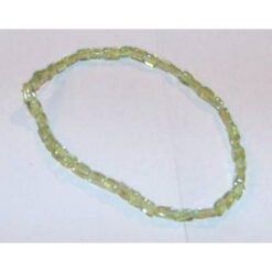 Bratara din olivina/peridot pe elastic