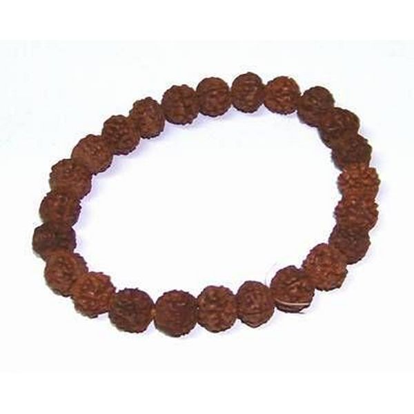Bratara din Rudraksha, pe elastic - Bratara din Rudraksha, pe elastic -