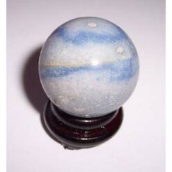 Sfera din cuart albastru - model deosebit!