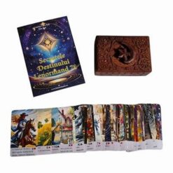 Secretele Destinului - set de Tarot Lenormand 78 carti - Kit