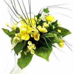 Buchet de trandafiri galbeni