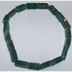 Bratara din jad verde pe elastic