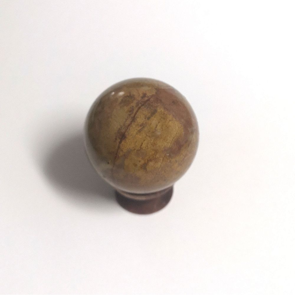 Sfera din onix pe suport Sfera din onix pe suport
