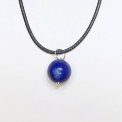 Bratara din sfere de lapis lazuli pe elastic