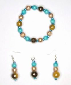 Set fantezie cu cristale magice si accesorii aurii