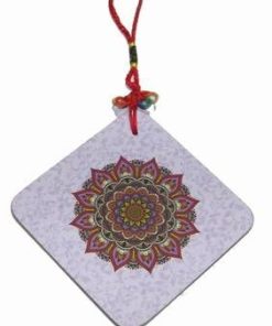 Canaf Feng Shui multicolor cu mandala bogatiei