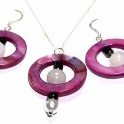 Bratara din agate maro pe elastic
