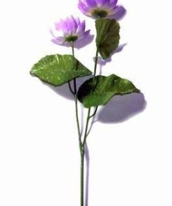 Floare de Lotus mov - 50 cm