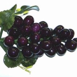 Ciorchine de struguri din granat cu frunze din nefrit