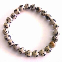 Colier din jasp dalmatian