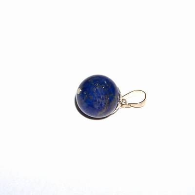 Pandantiv din lapis lazuli - sfera
