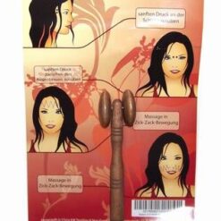 Instrument de masaj reflexogen si relaxare din lemn