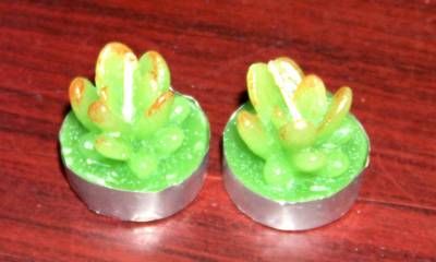 Lumanari in forma de cactus - model deosebit!