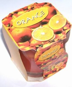 Lumanare parfumata cu aroma de portocale