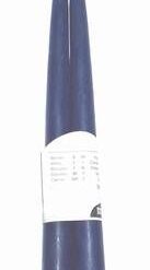 Set de doua lumanari de culoare albastra - Noblesse