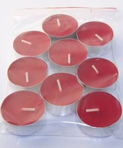 Set de sase lumanari - Grapefruit rosu