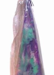 Lumanare piramida, mov in degrade, parfumata