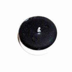 Lumanare neagra parfumata  tip pastila 100%neagra