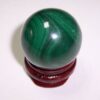 Sfera din malachit - model deosebit ! cristal natural
