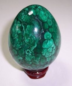 Ou Feng Shui din malachit - model unicat !cristal natural