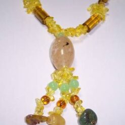 Pandantiv din metal cu cristale Swarovski multifatetate