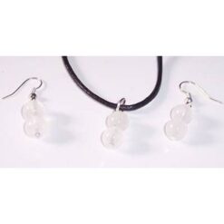 Set de bijuterii din cristal de stanca